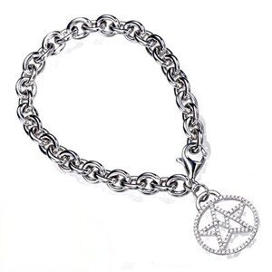 AIMM (ALL IN MY MIND) logo star chain bracelet